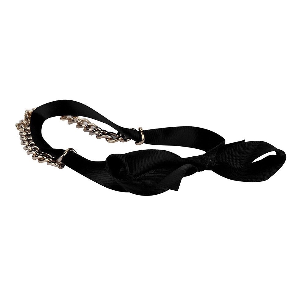 NEW Single (1) Sexy Anklet Satin Ribbon & Adjustable Chunky Gold Chain OS - Picture 5 of 8